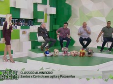 Denilson e Ronaldo Giovanelli dançam Molejo ao vivo