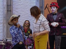 Catia mostra o talento do pequeno sertanejo Ilan