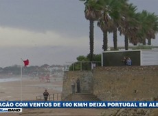 Furacão deve chegar a Portugal nas próximas horas