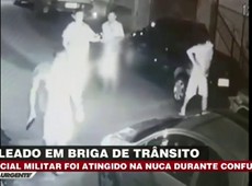 SP: Bandido solto pega arma de policial e atira no PM