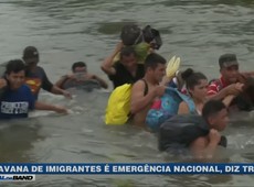 Caravana de imigrantes é emergência nacional, diz Trump