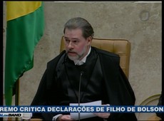Supremo critica declarações de filho de Bolsonaro