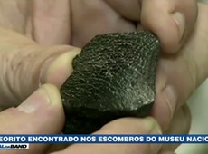 Meteorito é encontrado nos escombros do Museu Nacional
