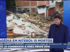 Niterói: Comandante dos bombeiros dá detalhes sobre tragédia