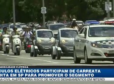 Veículos elétricos participam de carreata inédita em SP