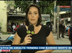 Tentativa de assalto termina com bandido morto no RJ