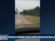 EUA: Pai obriga filha a andar 8 quilômetros como castigo