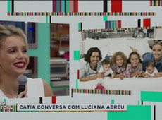 Luciana Abreu se emociona ao falar da família