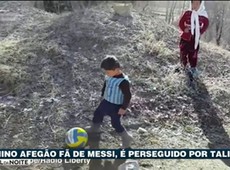 Menino afegão fã de Messi é perseguido por talibãs