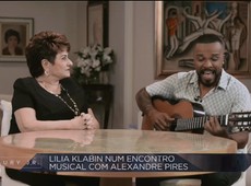Lilia Klabin entrevista o cantor Alexandre Pires