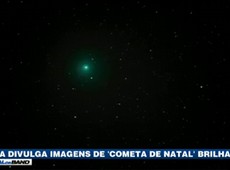 Nasa divulga imagens de ‘cometa de Natal’ brilhante