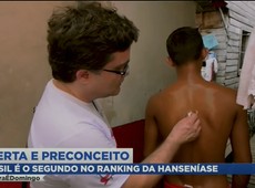 Brasil é o segundo no ranking de casos de hanseníase