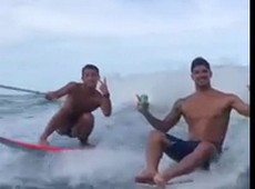 O que salvou vida de surfista brasileiro que quase apagou em onda gigante - Tiago Balsini