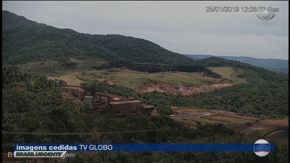 Vídeo Mostra Rompimento De Barragem | Vídeos Band