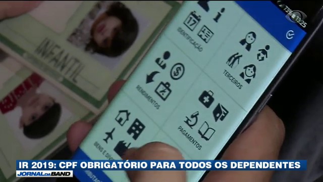 Ir Contribuintes Devem Informar Cpf Dos Dependentes Vídeos Band 4540