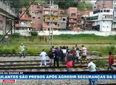Ambulantes agridem seguranças da CPTM na Grande SP
