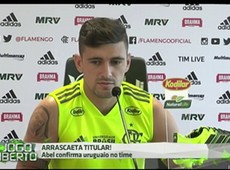 Abel Braga confirma Arrascaeta na estreia da Taça Rio