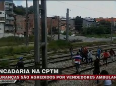 Seguranças da CPTM são agredidos por vendedores ambulantes