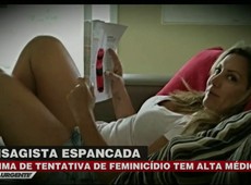 Paisagista tem alta após tentativa de feminicídio