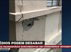 Defesa Civil esvazia prédio após encontrar rachaduras