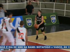 Sábado é dia de NBB na Band: Botafogo x Vasco