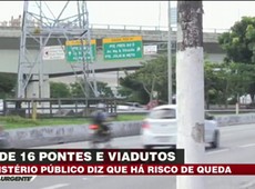 MP diz que 14 de 16 pontes e viadutos correm risco em SP