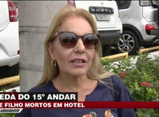 Pai e filho morrem em queda do 15º andar de hotel