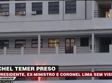 Temer, Moreira Franco e Coronel Lima não recebem visitas