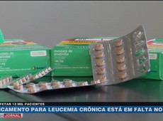 SUS: Medicamento para leucemia crônica está em falta