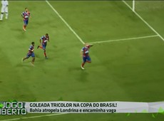 Bahia atropela Londrina e encaminha vaga na Copa do Brasil
