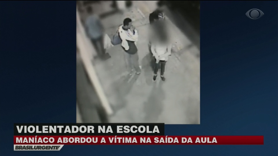 Homem aborda menina de 12 anos na porta de escola | Vídeos Band
