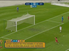 Vadão acompanha partida entre Santos e Internacional em SP