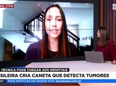 Brasileira desenvolve caneta que detecta tumores