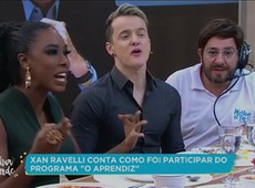 Xan Ravelli conta como foi participar de O Aprendiz