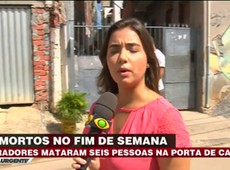 Atiradores matam seis pessoas na porta de casa