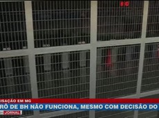 Metrô de BH não funciona, mesmo com decisão do TRT