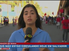 Ônibus não circularam pela manhã na capital baiana