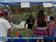 Festa junina reúne dança, comida e religião