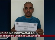 Bandido se esconde no porta-malas para assaltar passageiros