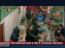 Bandidos invadem bar e matam policial à paisana
