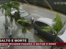 Bandidos invadem padaria e matam dono