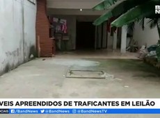 Imóveis apreendidos de traficantes em leilão