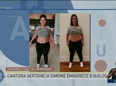 Sertaneja Simone emagrece oito quilos em três meses