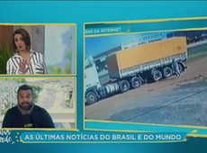 Caminhoneiro corre ao lado carreta desgovernada