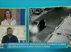 Passageiros são assaltados ao chamar carro de aplicativo
