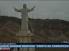 Peruanos querem remover 'Cristo da corrupção'
