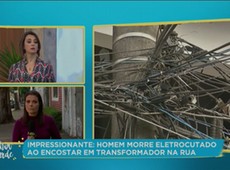 SP: Homem morre eletrocutado ao tentar roubar cabos