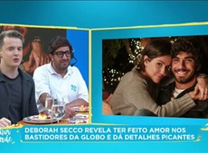 Deborah Secco dá detalhes picantes de relações íntimas