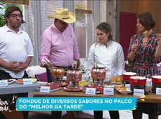 Confira os diferentes sabores de fondue