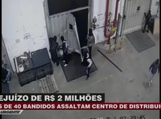 RJ: 40 bandidos roubam centro de distribuição do Carrefour